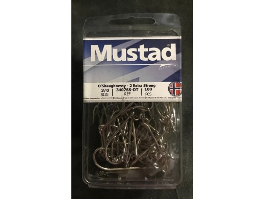 Mustad	Size 3/0 - 34007-SS