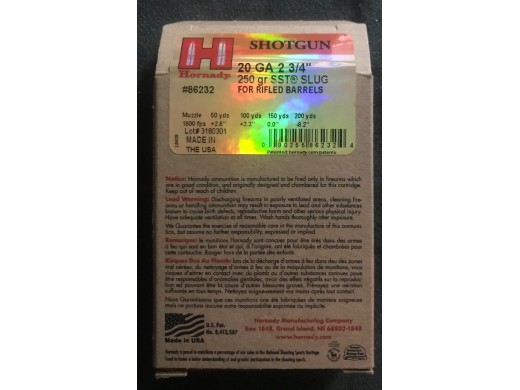 Hornady - SST Shotgun Slug