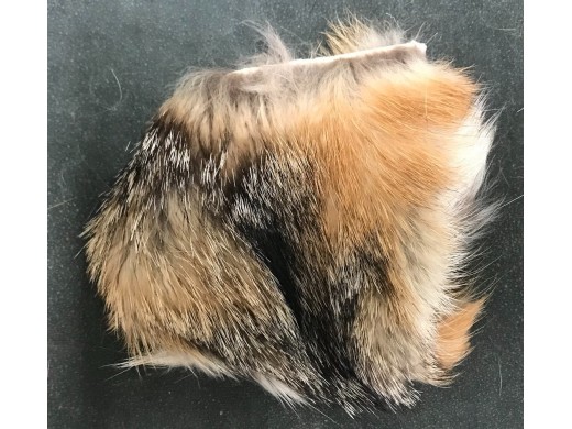 Grey Fox Fur - Natural