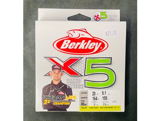 Berkley - x5 Braid Tresse