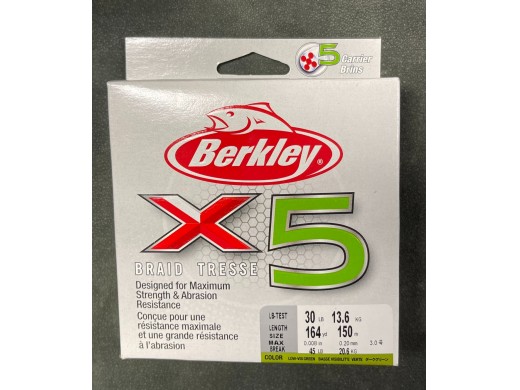 Berkley - x5 Braid Tresse