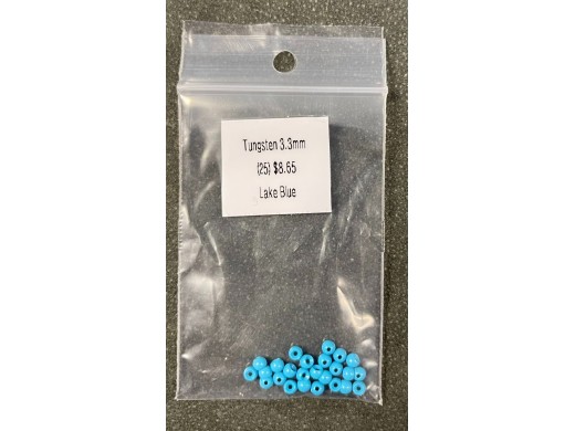 Tungsten Beads - 3.3mm