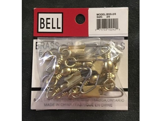 Bell - Brass snap swivels