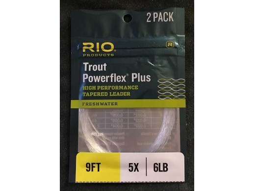 RIO Powerflex Plus Trout Leaders 2 Pack