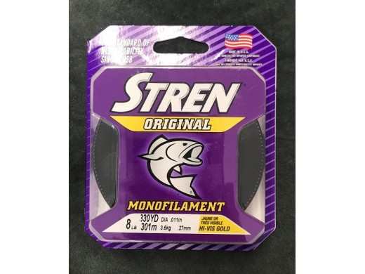 Stren Original Monofilament Fishing Line - Clear/Blue Fluorescent - 6 lb. Test