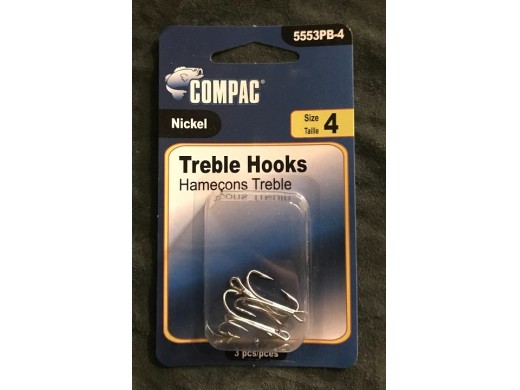 Going Fishing -CompacTreble Hooks